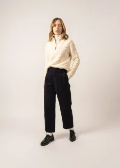 Saint James Jumpers, Cardigans, Jackets*Aberdeen Truck-collar Jumper Ecume
