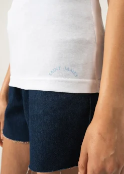 Saint James Tops & Polos*Ajaccio round neck t-shirt Blanc