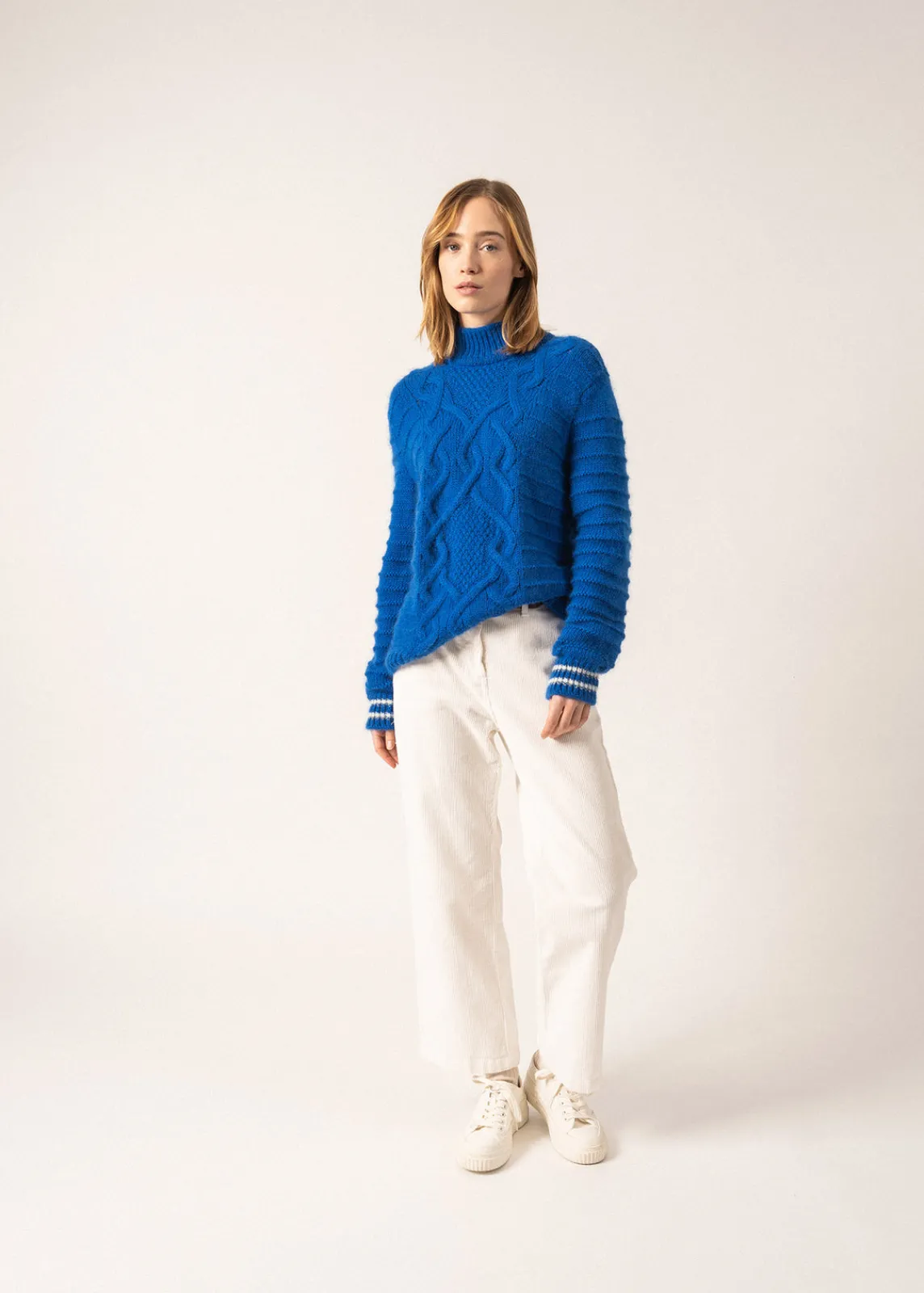 Saint James Jumpers, Cardigans, Jackets*Alpes High-neck Jumper Gitane