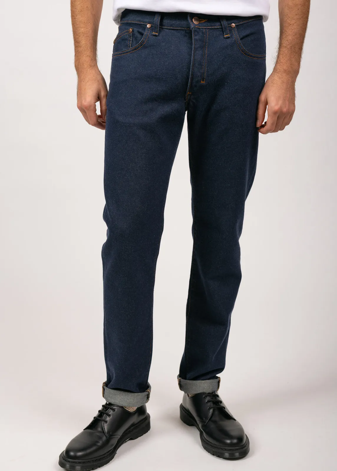 Saint James Trousers & Shorts*Alphonse Mérinos straight jeans Marine