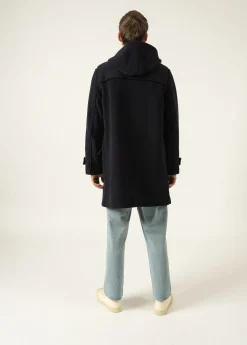 Saint James Coats*Antarctique classic duffle-coat Navy
