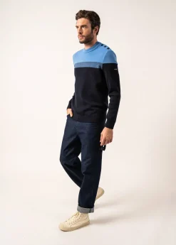 Saint James Sailor Jumpers|Sailor Jumpers*Aquitaine sailor jumper Marine/oxygene