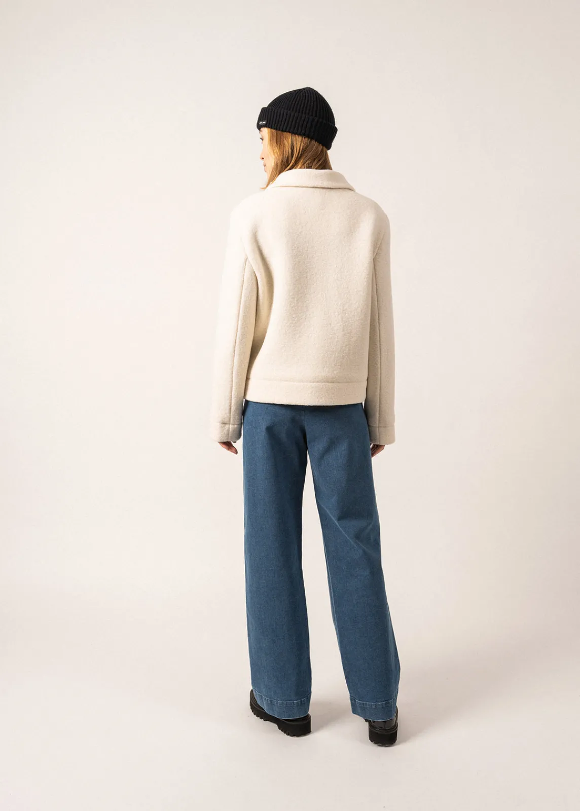 Saint James Jumpers, Cardigans, Jackets*Ardèche Workwear Jacket Blancd'hiver