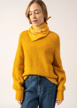 Saint James Scarves*Bandana scarf Ambre