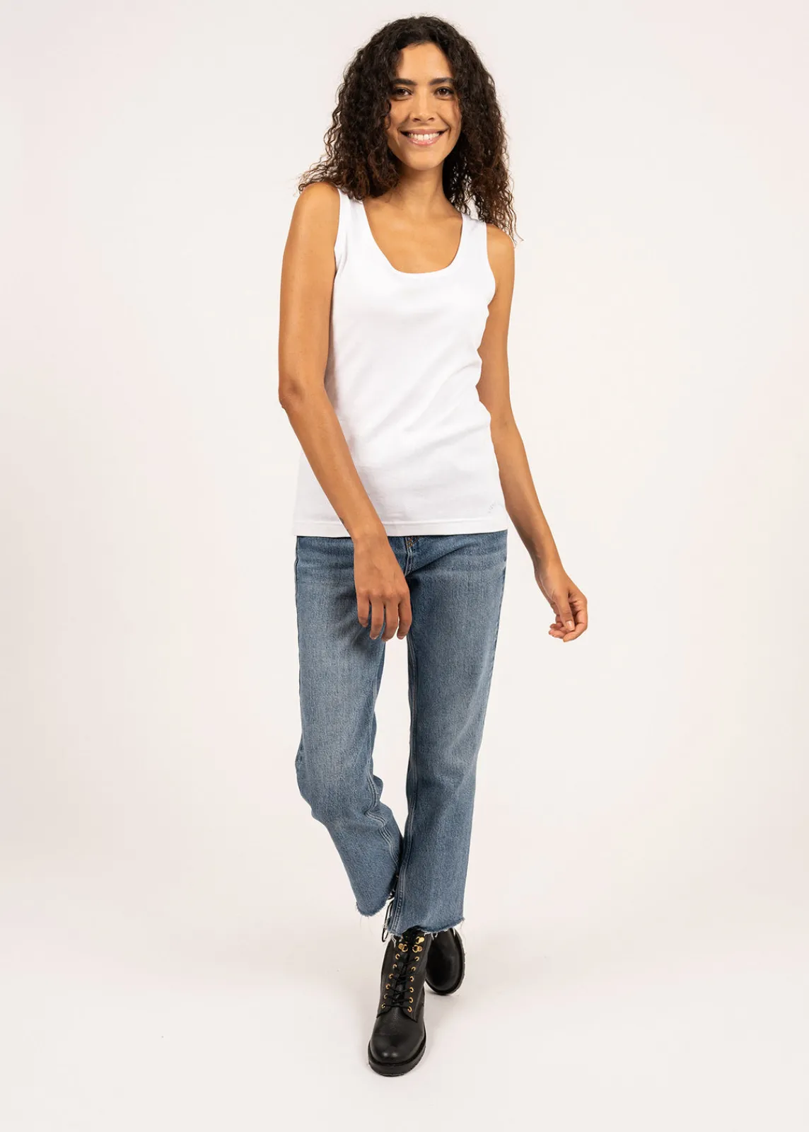 Saint James Tops & Polos*Bastia tank top Blanc