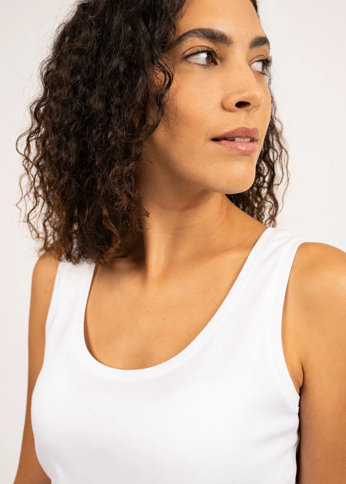 Saint James Tops & Polos*Bastia tank top Blanc