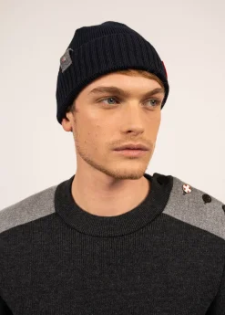 Saint James Hats & Beanies*Becquet Arpin wool hat Navy