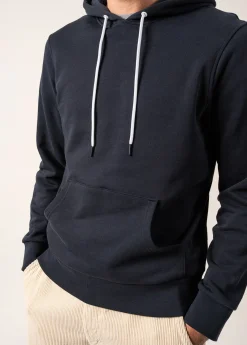 Saint James Jumpers & Cardigans*Benji hooded sweatshirt Amiral