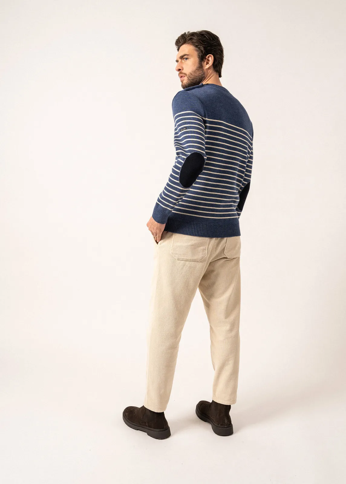 Saint James Sailor Jumpers|Sailor Jumpers*Binic striped sailor jumper Jean/ecru/marine