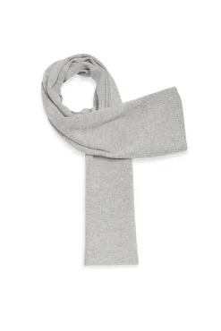 Saint James Scarves*Bréauté wool scarf Grisclair/ecru