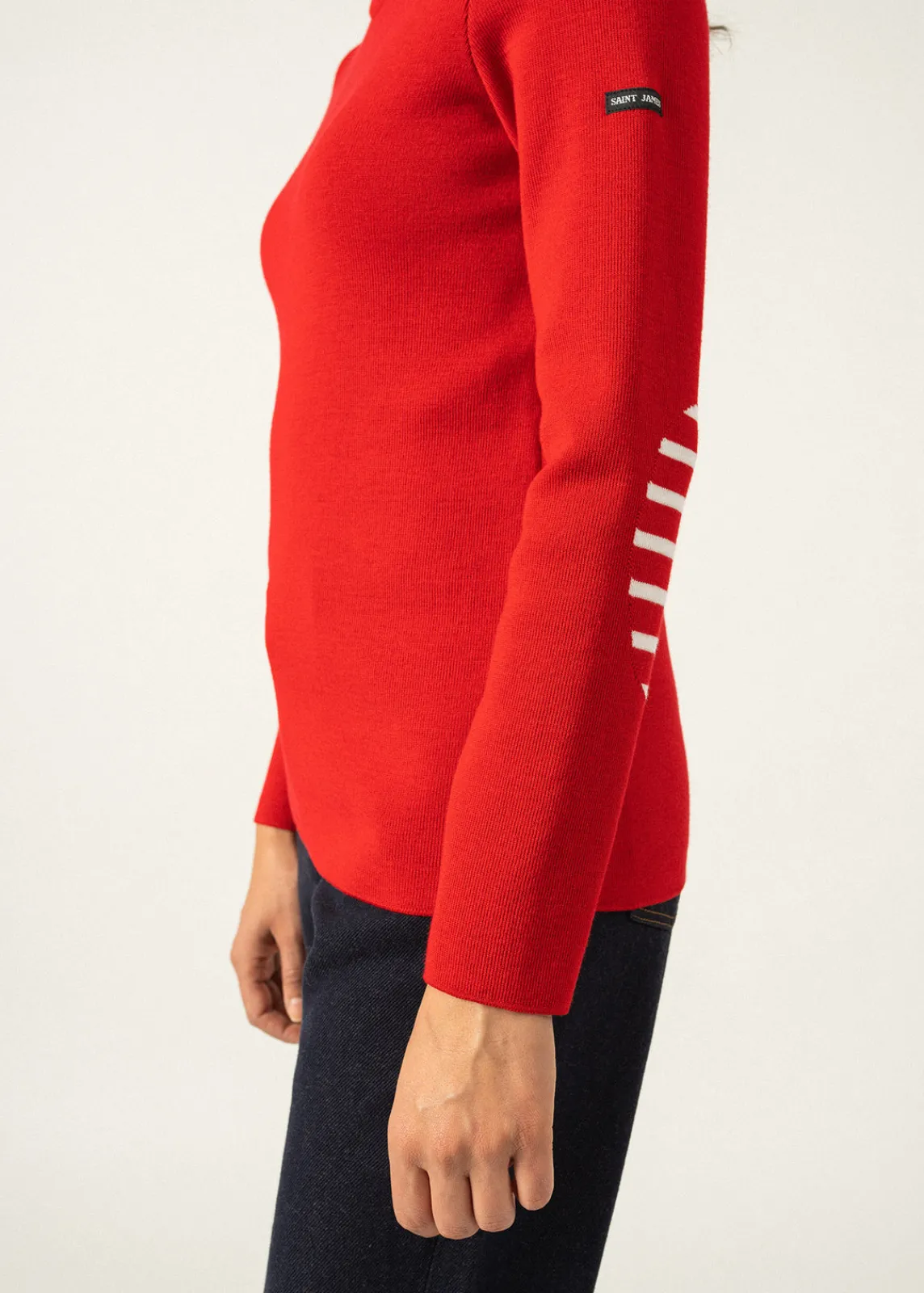 Saint James Sailor Jumpers|Sailor Jumpers*Bregançon plain sailor jumper Tulipe