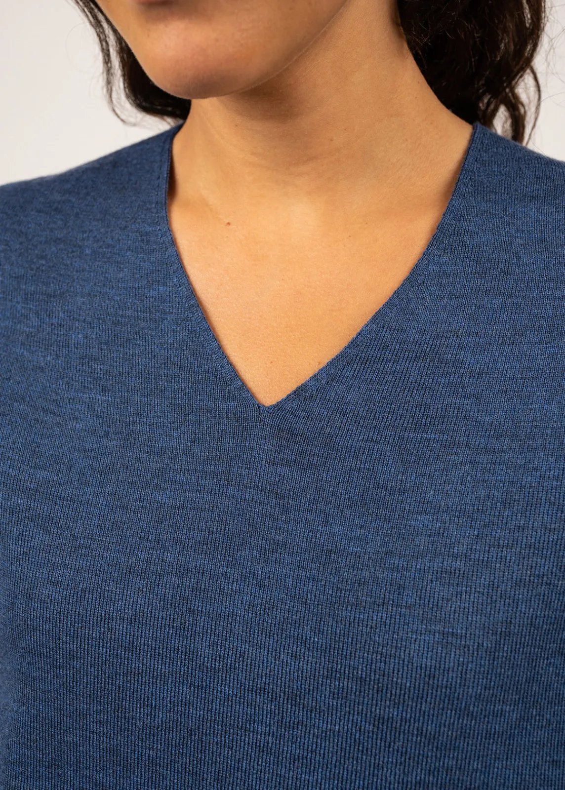 Saint James Jumpers, Cardigans, Jackets*Brehat V neck jumper Jean