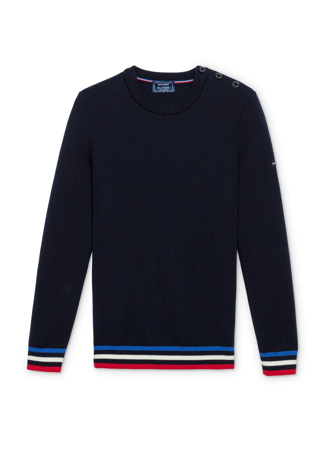 Saint James Sailor Jumpers|Sailor Jumpers*Brégançon sailor jumper Navy
