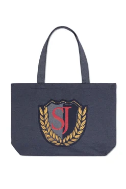 Saint James Accessories*Campus Tote Bag Jean/rouge