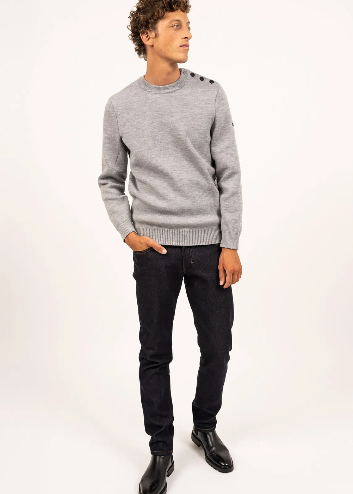 Saint James Sailor Jumpers|Sailor Jumpers*Cancale sailor jumper Grisclair