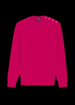 Saint James Sailor Jumpers|Sailor Jumpers*Cancale sailor jumper Magentapop/magenta