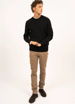 Saint James Sailor Jumpers|Sailor Jumpers*Cancale sailor jumper Noir