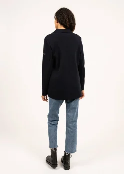 Saint James Jumpers, Cardigans, Jackets*Charente wool blazer Navy