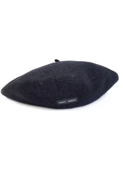 Saint James Accessories*Classic beret Navy