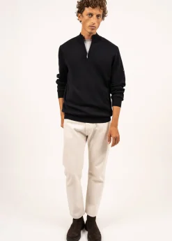 Saint James Jumpers & Cardigans*Crossley jumper Prune/navy