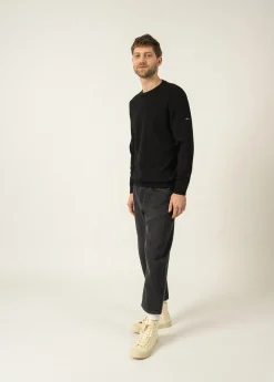 Saint James Jumpers & Cardigans*Cruiser round neck jumper Noir