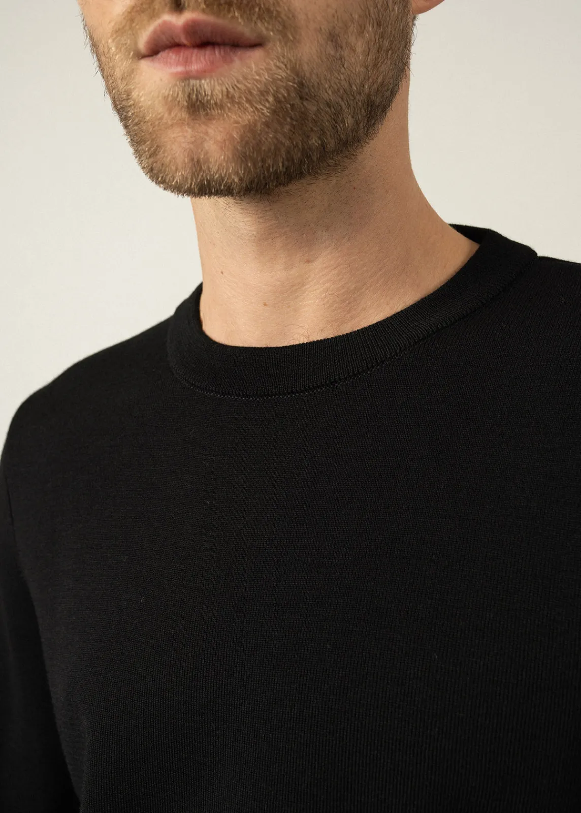Saint James Jumpers & Cardigans*Cruiser round neck jumper Noir