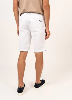 Saint James Trousers & Shorts*Doug straight Bermuda shorts Blanc