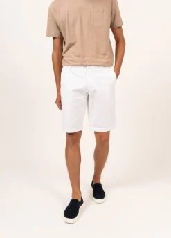 Saint James Trousers & Shorts*Doug straight Bermuda shorts Blanc