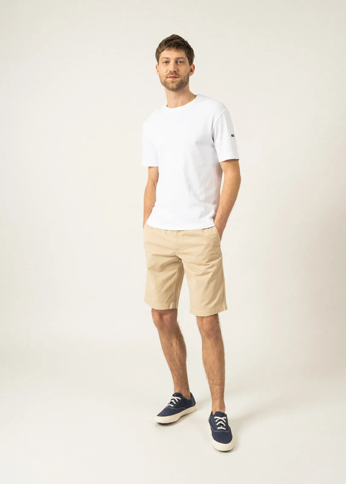 Saint James Trousers & Shorts*Doug straight Bermuda shorts Plage