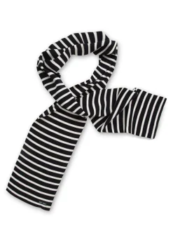 Saint James Scarves*Duguay striped scarf Navy/ecume