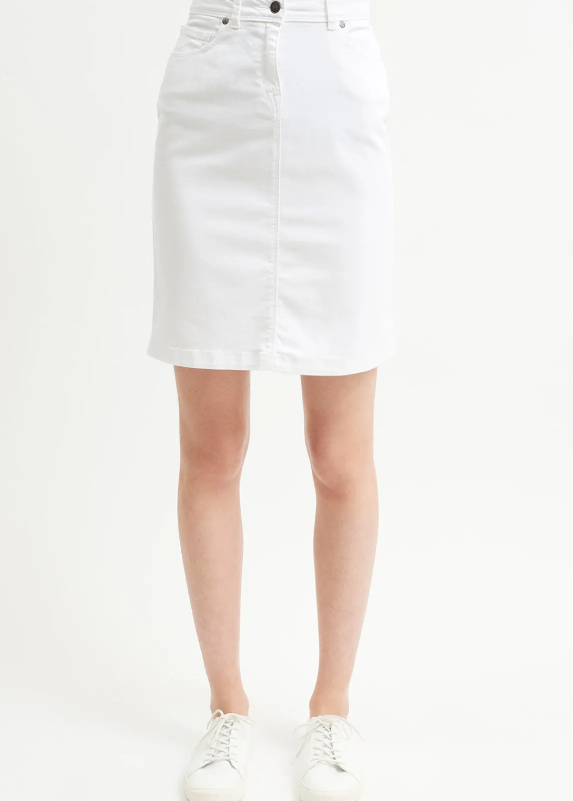 Saint James Dresses & Skirts*Elfy regular skirt Blanc