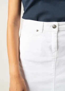 Saint James Dresses & Skirts*Elfy regular skirt Blanc