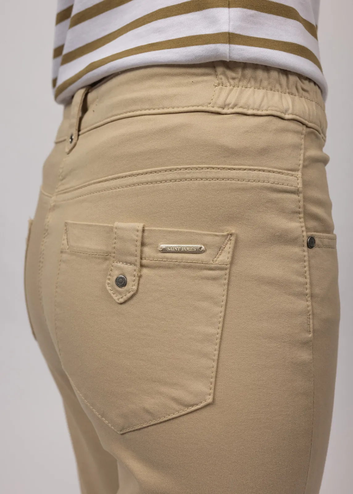 Saint James Trousers & Shorts*Elodie three quarters pants Plage
