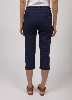 Saint James Trousers & Shorts*Elodie three quarters pants Marine