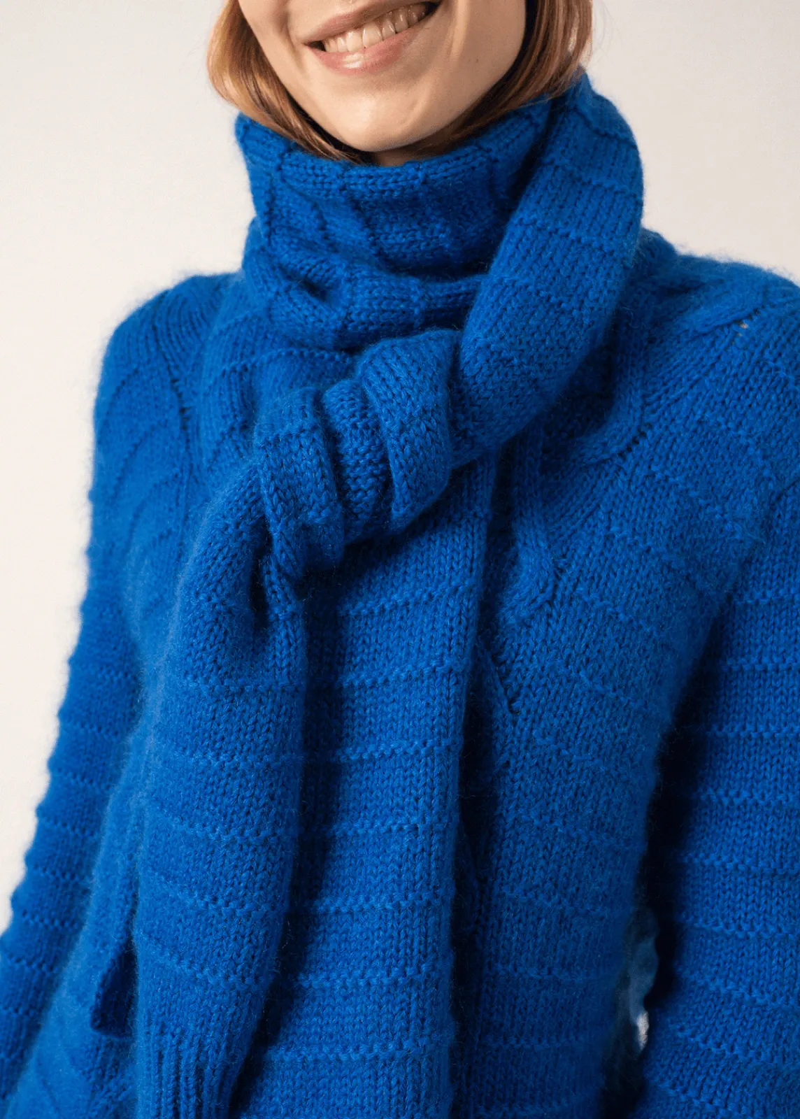 Saint James Accessories*Grisons Mohair Scarf Gitane