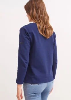 Saint James Sailor Striped Shirts*Guildo sailor shirt Marine