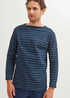 Saint James Sailor Striped Shirts|Sailor Striped Shirts*Guildo striped sailor shirt Navy/pin