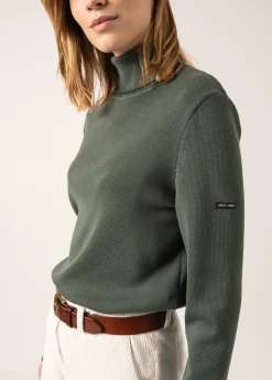 Saint James Jumpers, Cardigans, Jackets*Houat turtleneck jumper Vegetal