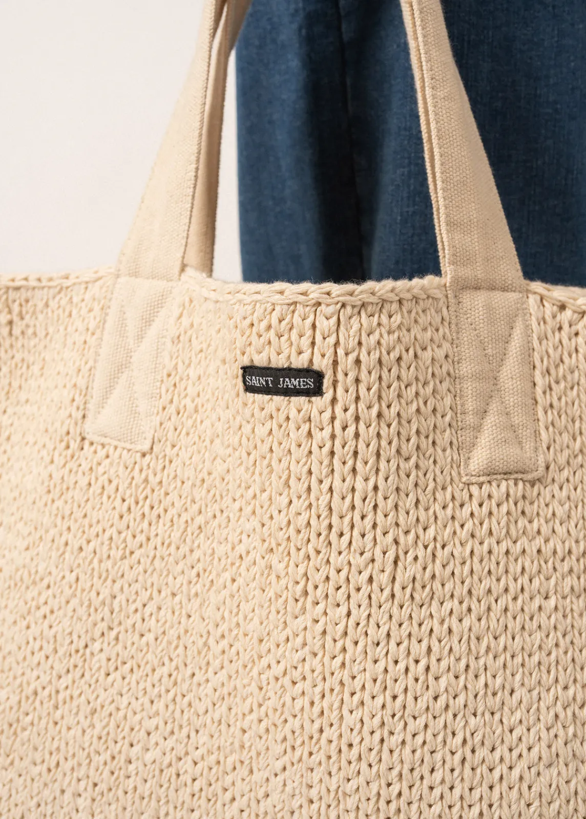 Saint James Accessories*Knitted Bag Blancd'hiver