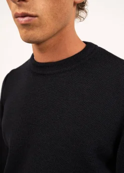 Saint James Jumpers & Cardigans*Locronan round neck jumper Navy