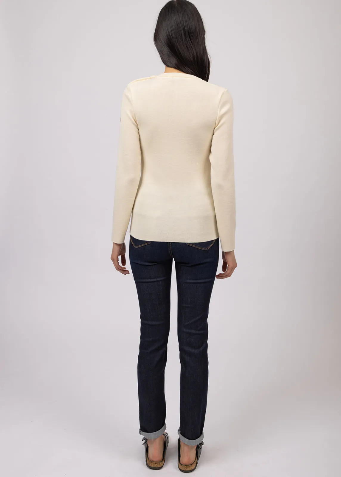 Saint James Sailor Jumpers|Sailor Jumpers*Marée authentic sailor jumper Ecume