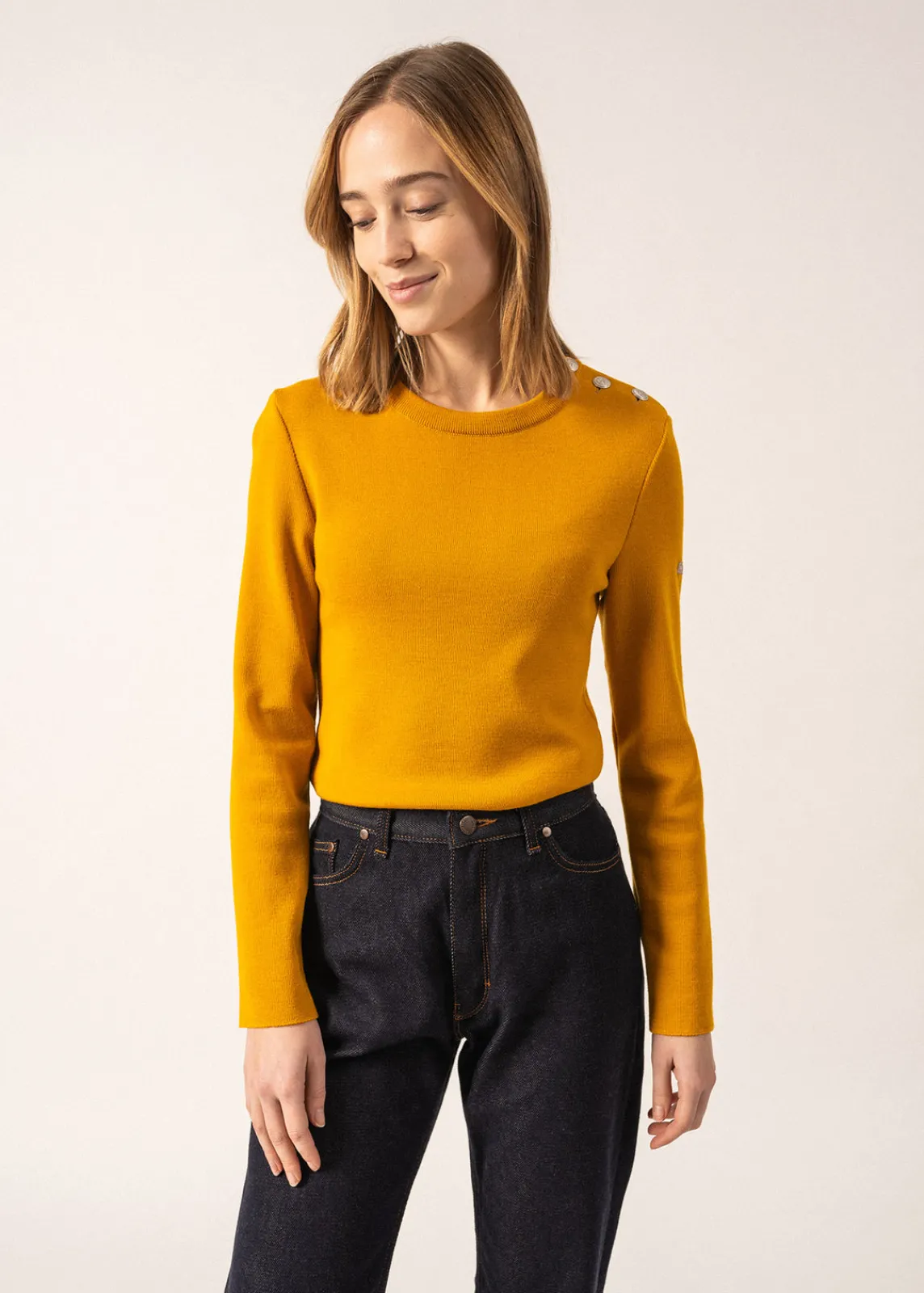 Saint James Sailor Jumpers|Sailor Jumpers*Marée authentic sailor jumper Ambre