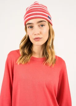 Saint James Accessories*Marée Sailor Beanie Doly/blanc