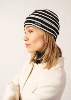 Saint James Accessories*Marée Sailor Beanie Navy/ecume