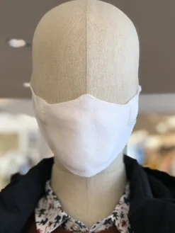 Saint James Face Masks*MASQUE TRICOT Blanc