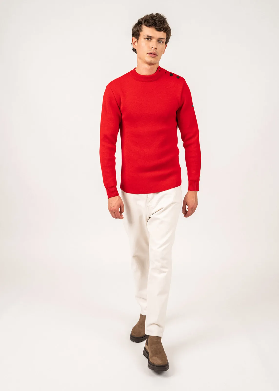 Saint James Sailor Jumpers|Sailor Jumpers*Matelot authentic sailor jumper Rouge