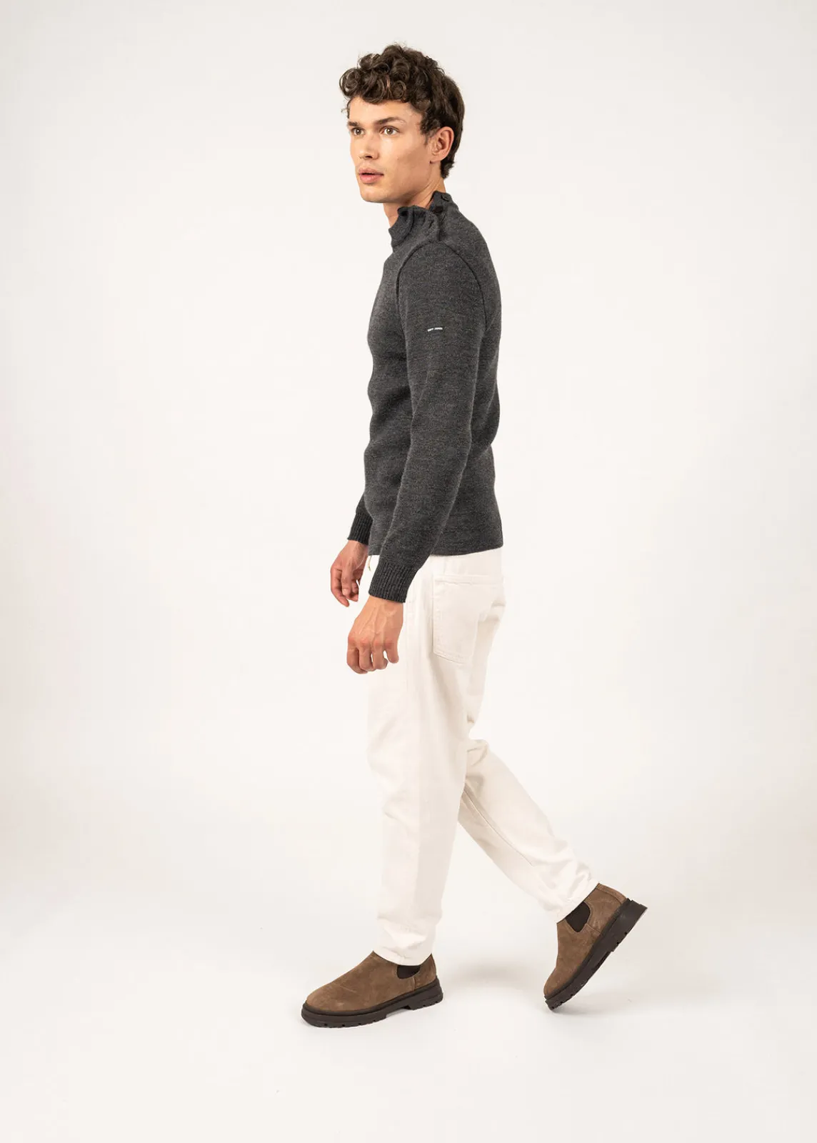 Saint James Sailor Jumpers|Sailor Jumpers*Matelot authentic sailor jumper Gris