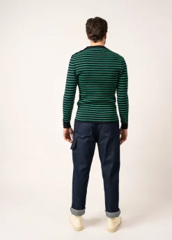 Saint James Sailor Jumpers|Sailor Jumpers*Matelot authentic striped sailor jumper Marine/trefle