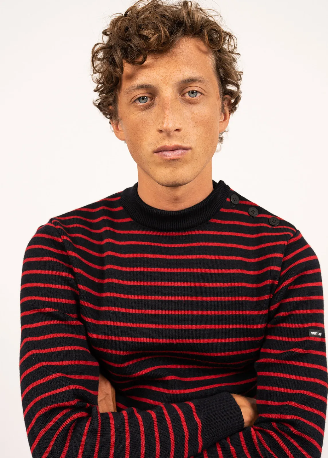Saint James Sailor Jumpers|Sailor Jumpers*Matelot authentic striped sailor jumper Navy/medoc