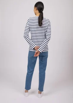 Saint James Sailor Striped Shirts*Meridame striped sailor shirt Neige/marine